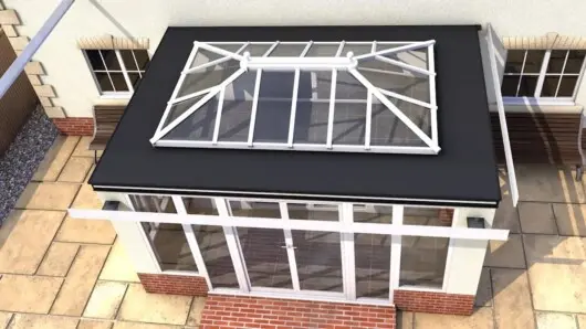 conservatory grp roof.