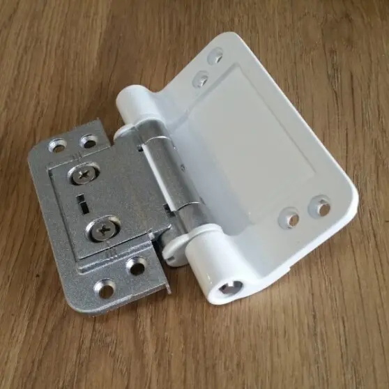 Composite Door hinges. Fitted.