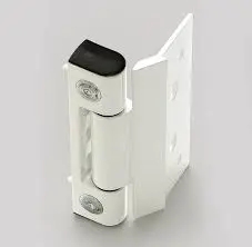 White composite door hinge. For composite doors.