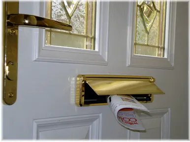 Composite Door Handles and Letter plates. Supplied and fitted.